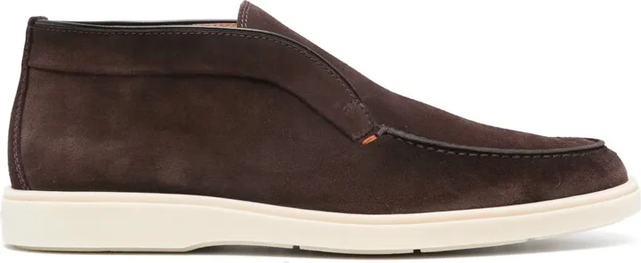 Slip-On Suede Boots