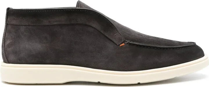 Slip-On Suede Boots