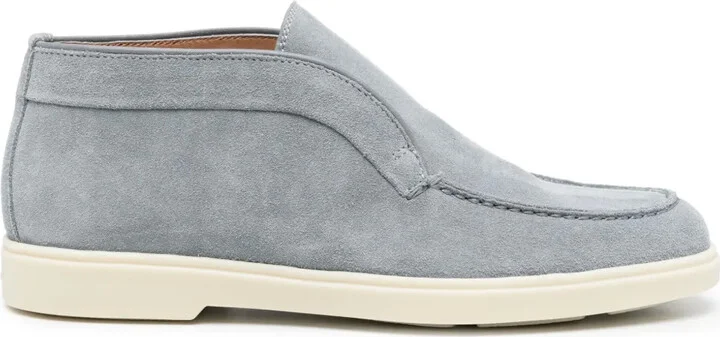 Slip-On Suede Boots