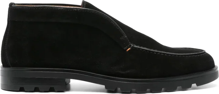 Slip-On Suede Boots
