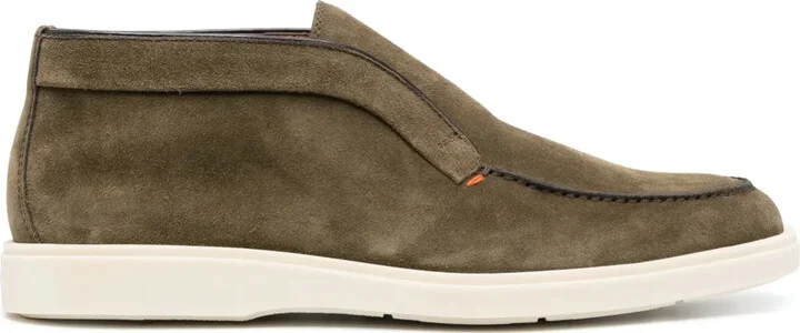 Slip-On Suede Boots