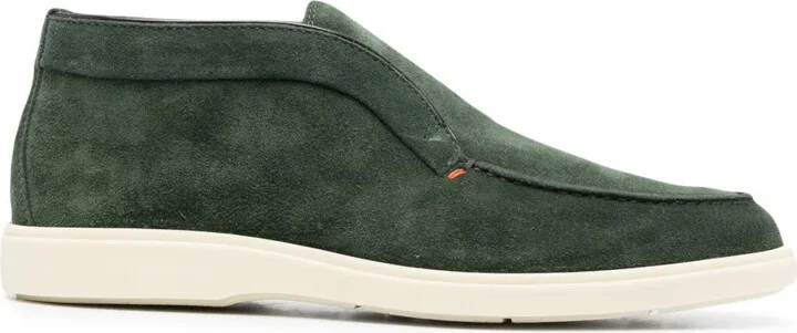 Slip-On Suede Boots