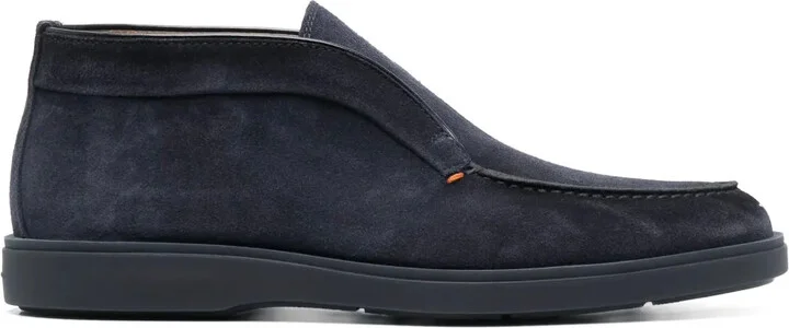 Slip-On Suede Boots