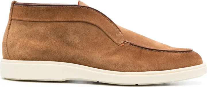 Slip-On Suede Boots
