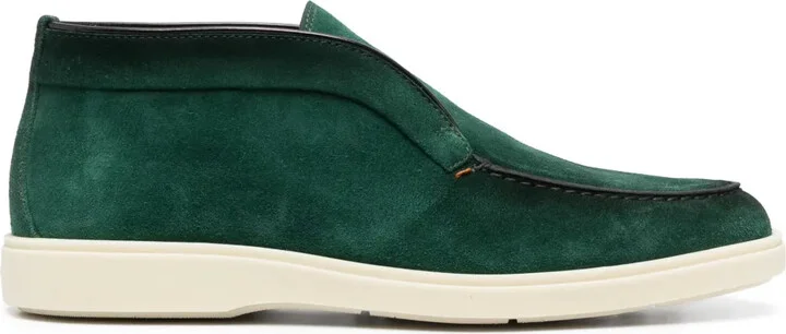 Slip-On Suede Boots