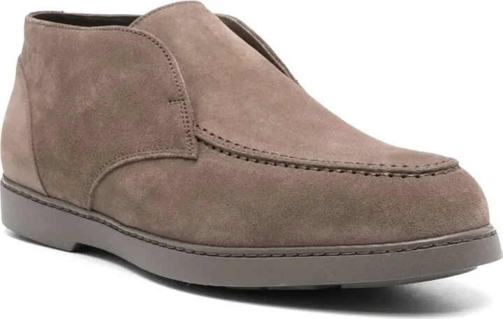 Slip-On Suede Chukka Boots - Image 2