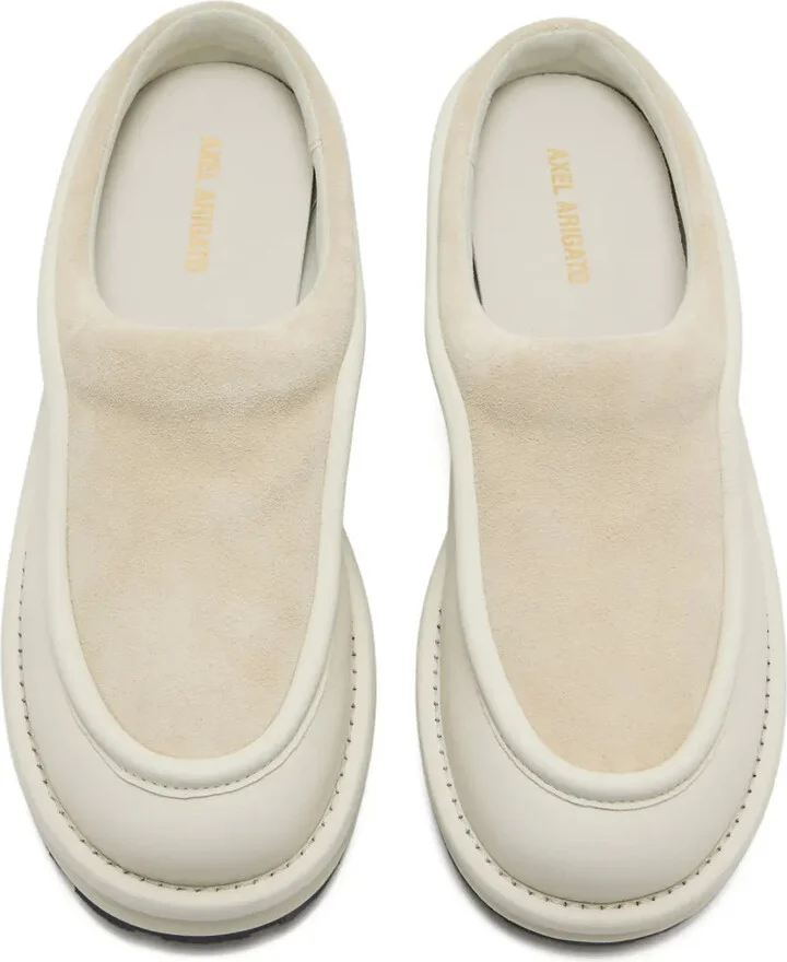 Slip-On Suede-Leather Mules - Image 2