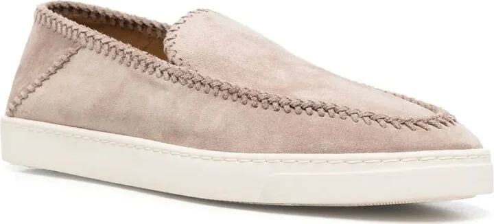 Slip-On Suede Loafers - Image 2