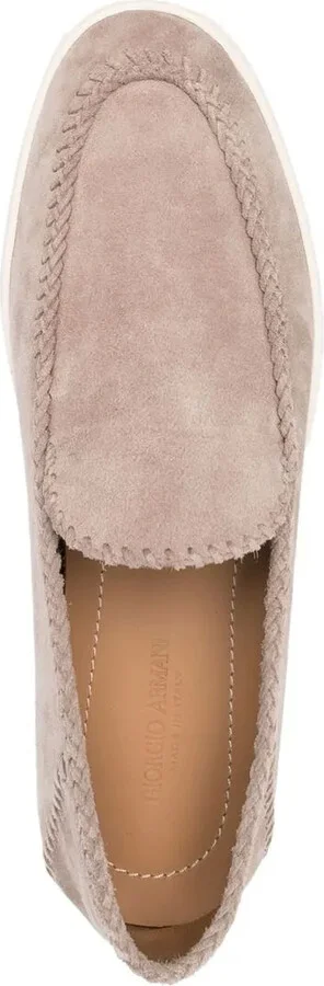 Slip-On Suede Loafers - Image 4