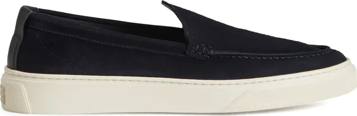 Slip-On Suede Loafers
