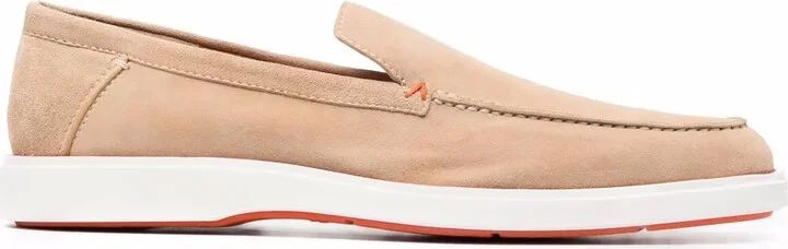Slip-On Suede Loafers