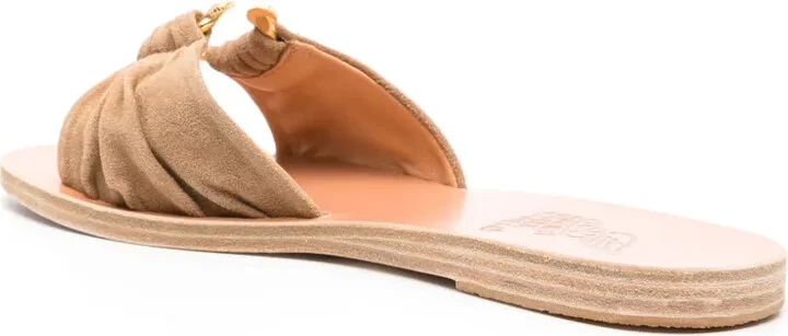 Slip-On Suede Sandals - Image 3