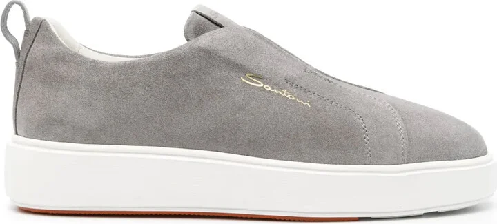 Slip-On Suede Sneakers
