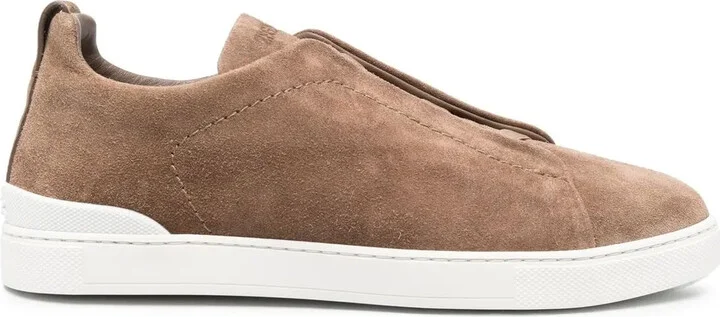 Slip-On Suede Sneakers