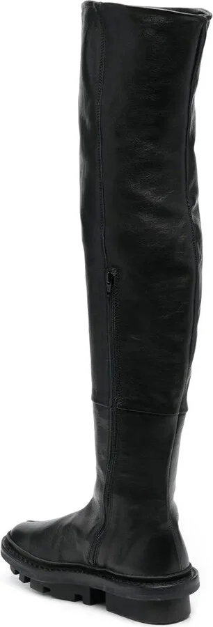 Slip-On Thigh-Length Boots - Image 3