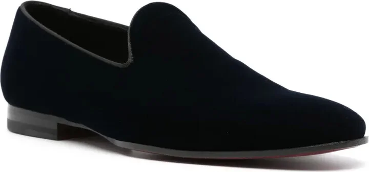 Slip-On Velvet Loafers - Image 2