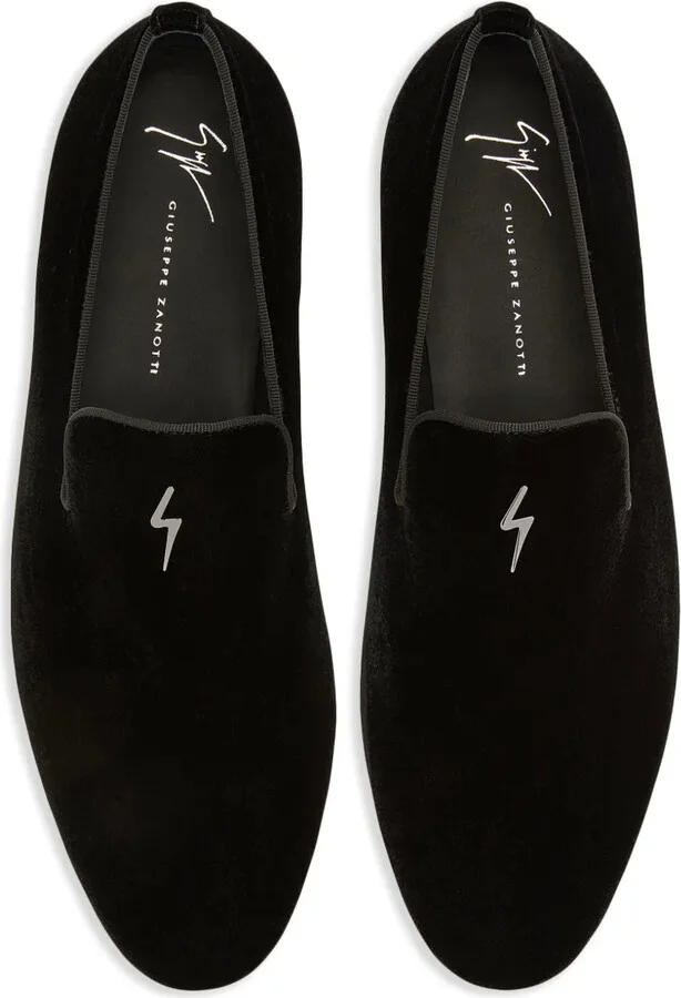 Slip-On Velvet Loafers - Image 4