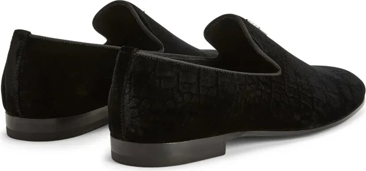 Slip-On Velvet Loafers - Image 3