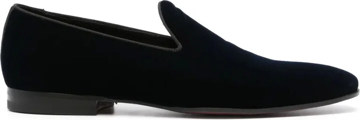 Slip-On Velvet Loafers