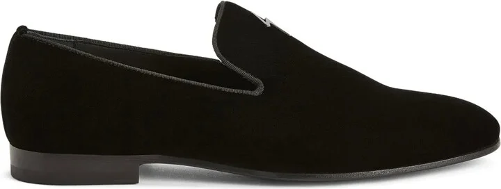 Slip-On Velvet Loafers