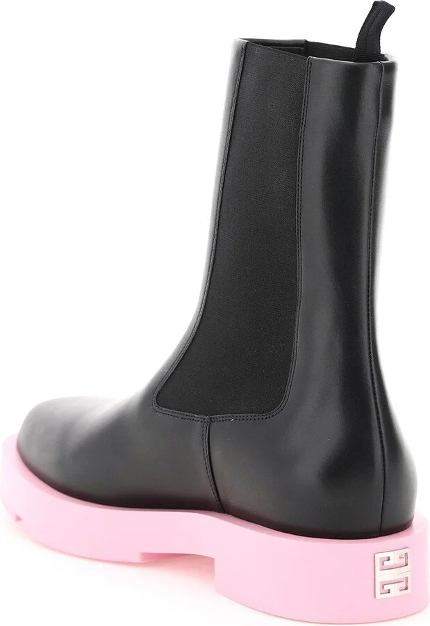 Slipon Squared Ankle Boots - Image 2