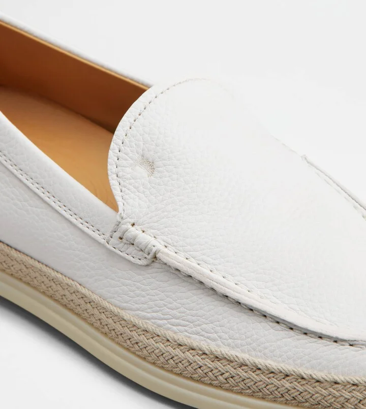 Slipper Loafers in Leather - Image 5