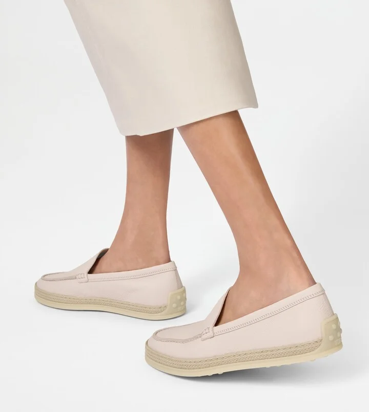 Slipper Loafers in Leather - Image 6