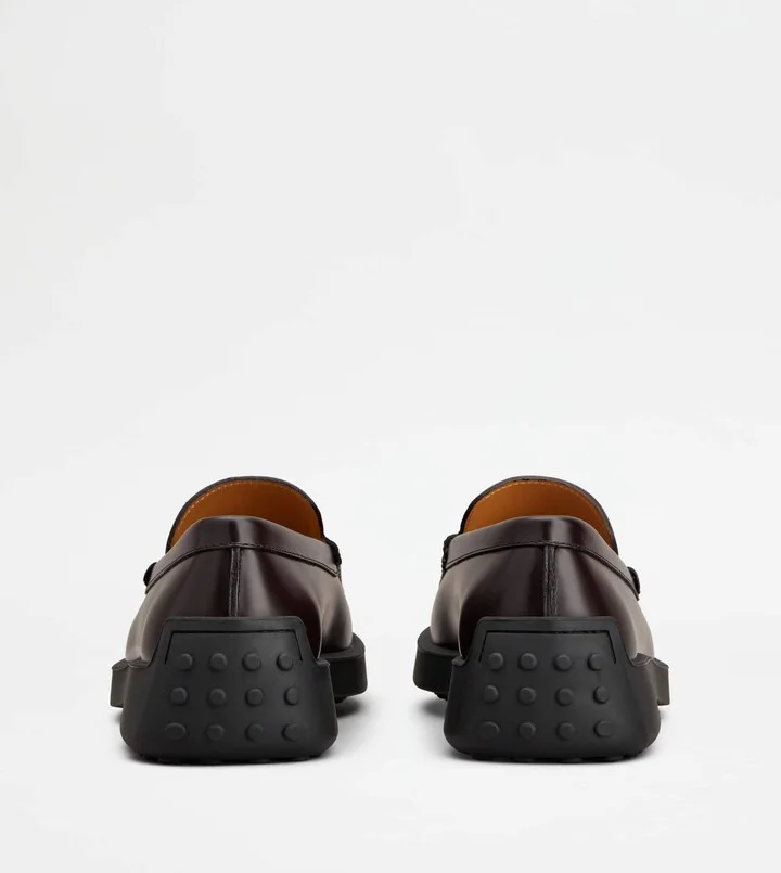 Slipper Loafers in Leather - Image 3