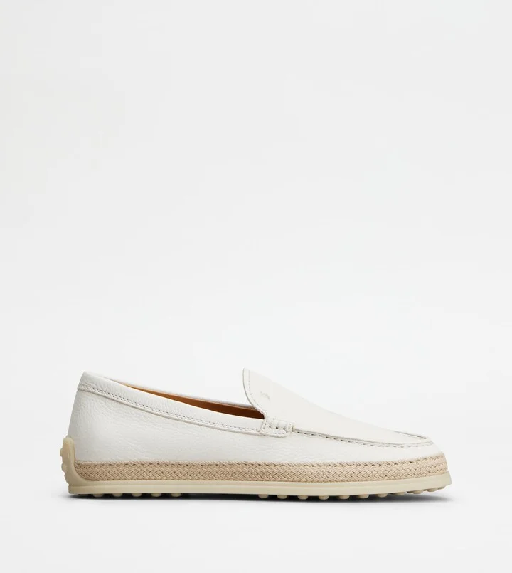 Slipper Loafers in Leather
