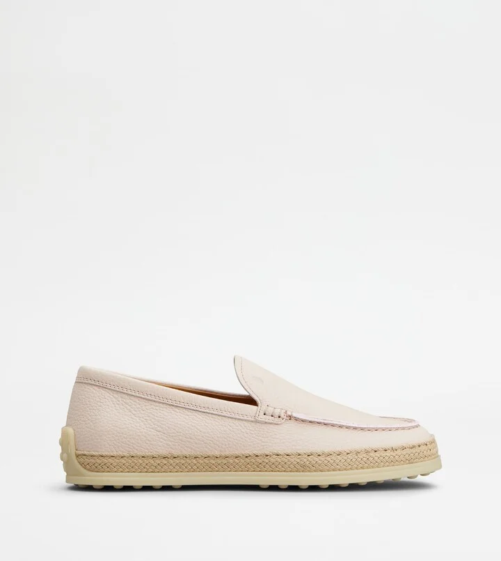Slipper Loafers in Leather