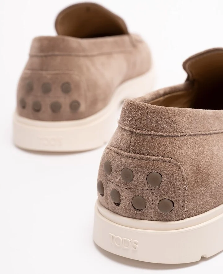 Slipper Loafers In Suede - Image 2