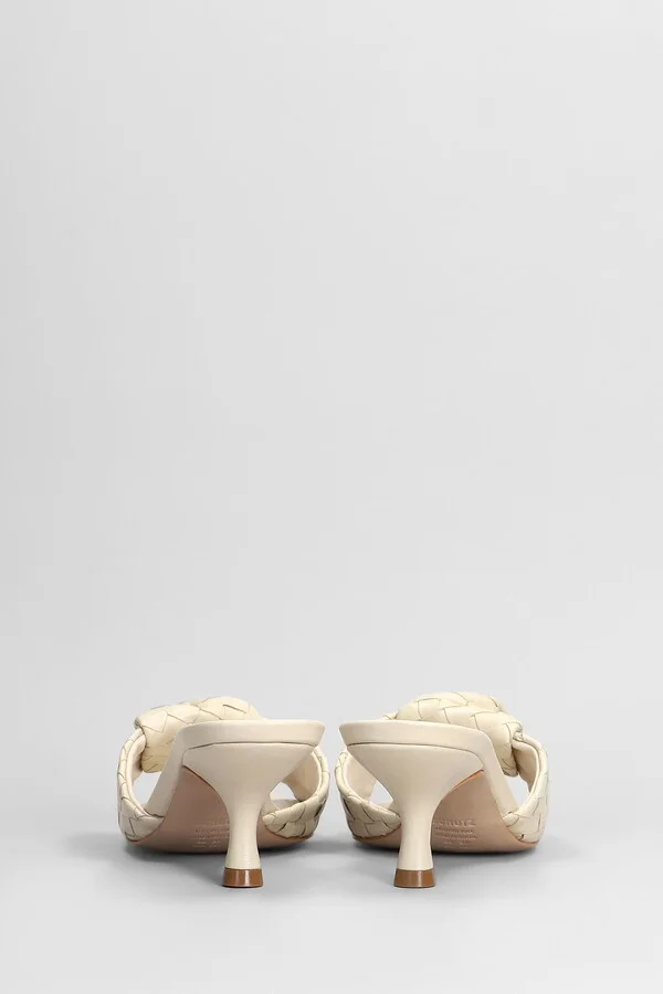 Slipper-mule In Beige Leather - Image 4