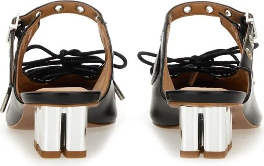 Slipper-mule In Black Polyuretan - Image 3