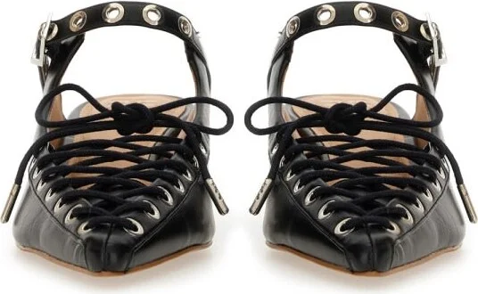 Slipper-mule In Black Polyuretan - Image 4