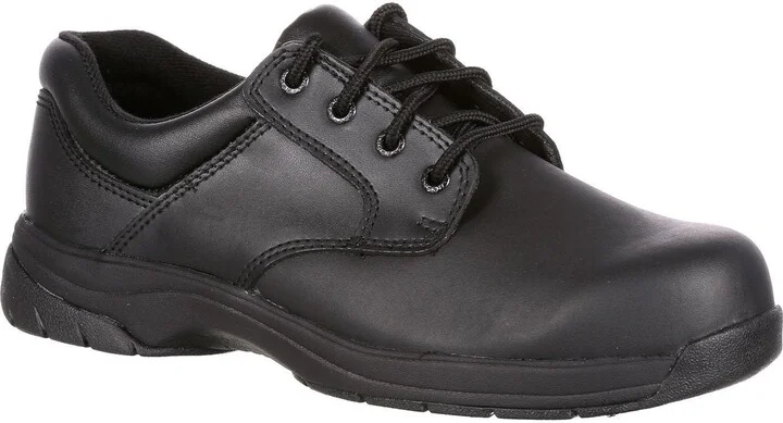 SlipStop 911 Plain Toe Oxford Shoe
