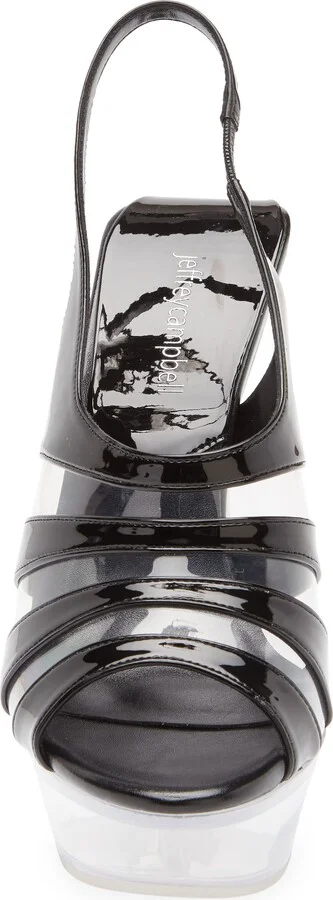 Slo Mo Slingback Platform Wedge Sandal - Image 4