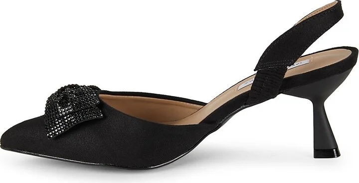 Sloan 82MM Embellished Slingback Pumps - Image 4
