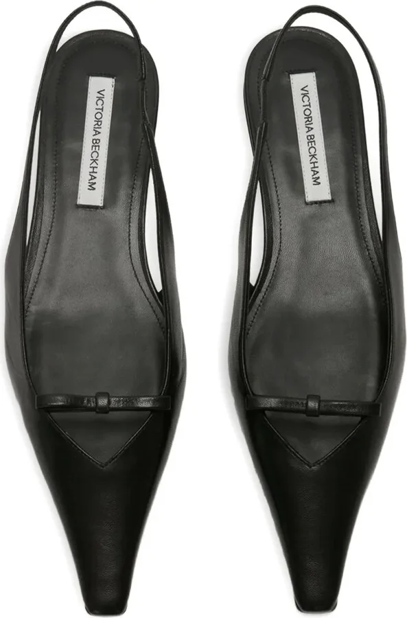 Sloan slingback pointed-toe flats - Image 4