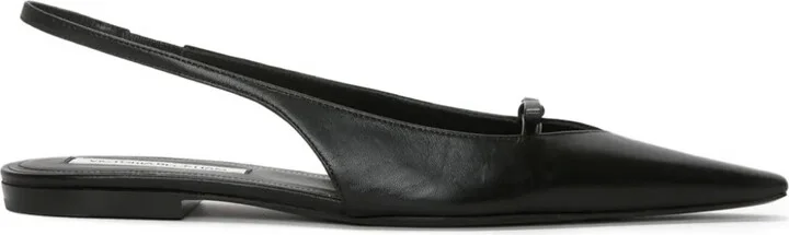 Sloan slingback pointed-toe flats