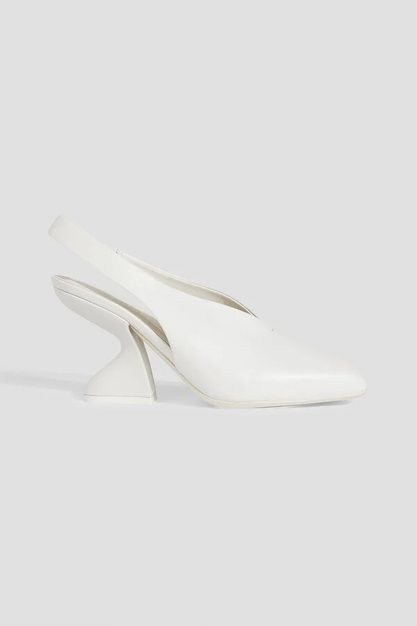 Sloane 85 leather slingback pumps