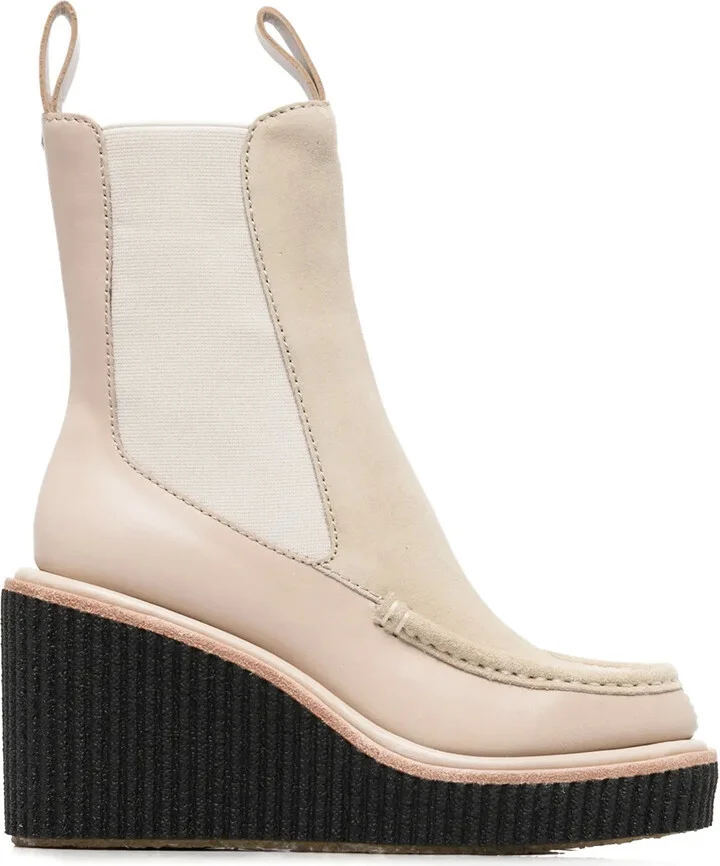 Sloane wedge Chelsea boots