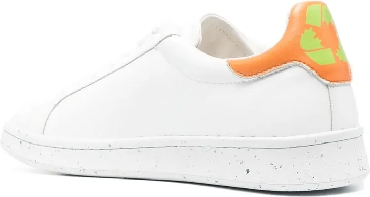 Slogan-Print Low-Top Sneakers - Image 3