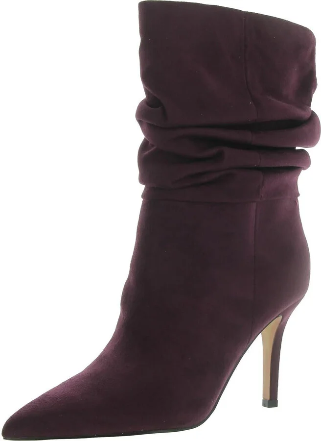 Slouch 2 Womens Slouchy Pointed Toe Mid-Calf Boots