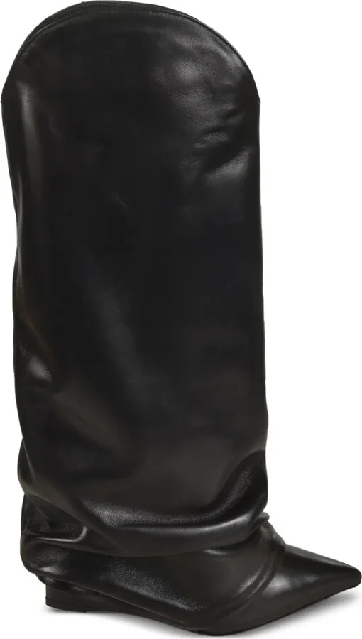 Slouch Leather Boots