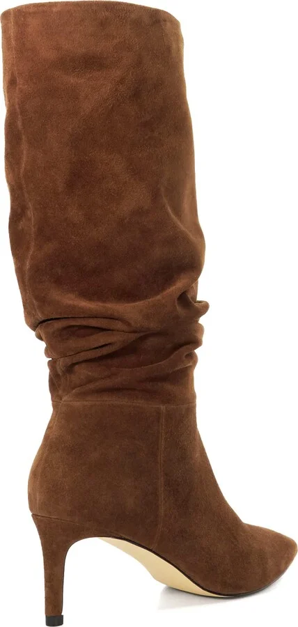 Slouch Pointed Toe Knee High Boot - Image 2