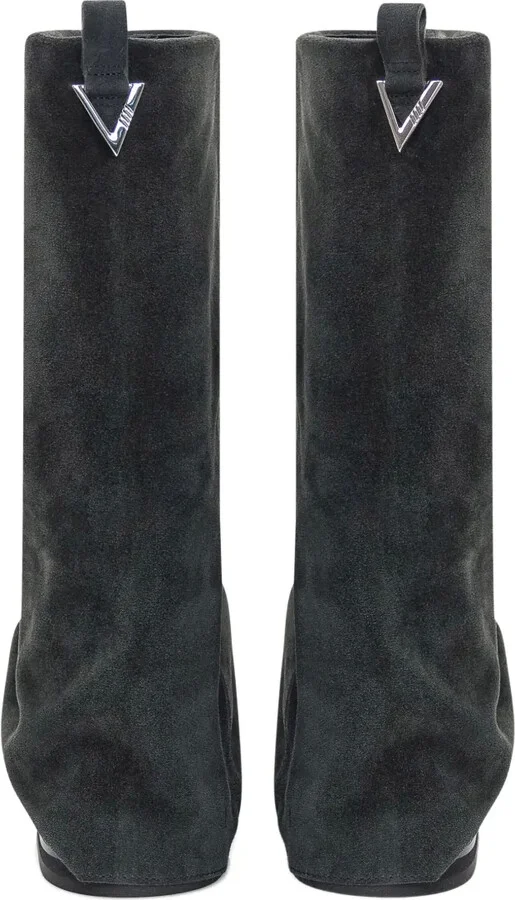 Slouch Suede Knee-High Boots - Image 4