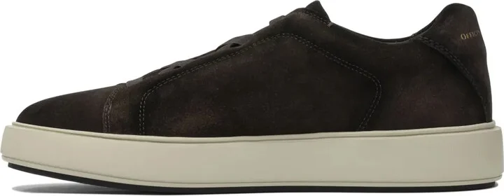 Slouch suede low-top sneakers
