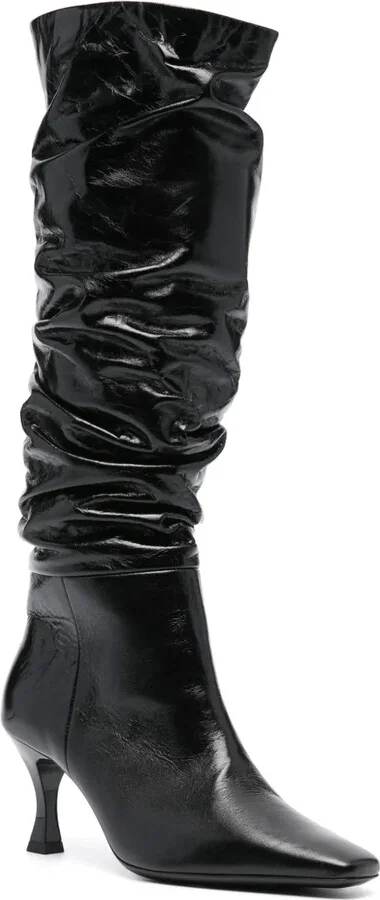 Slouchy 70mm knee-high boots - Image 2