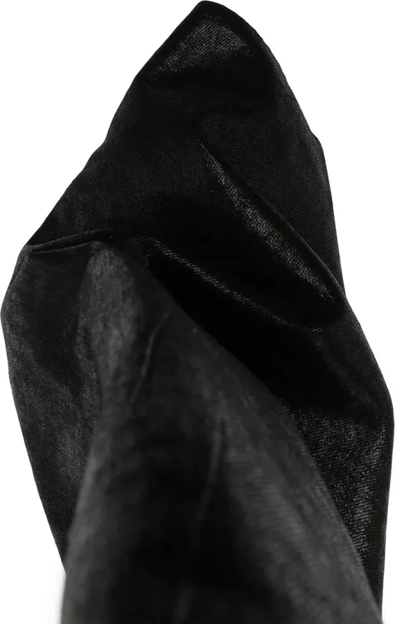 Slouchy Layered Knee-High Boots - Image 4