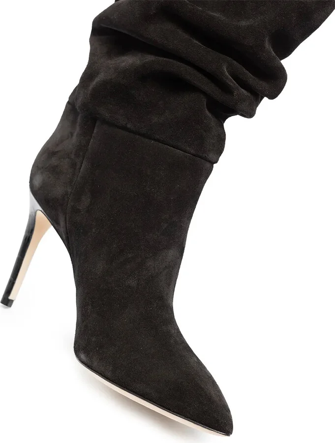 Slouchy Suede 85mm Ankle Boots - Image 2